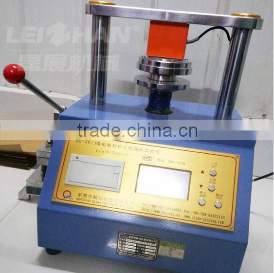 Kraft paper bursting strength tester