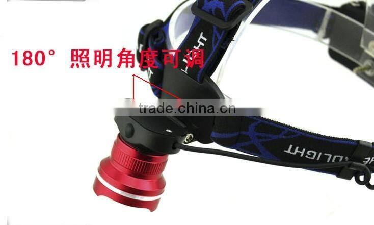 High Quality Aluminum Waterproof Headlamp