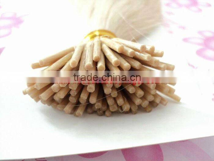 double drawn italy glue European remy fusion pre-boned hair extensions