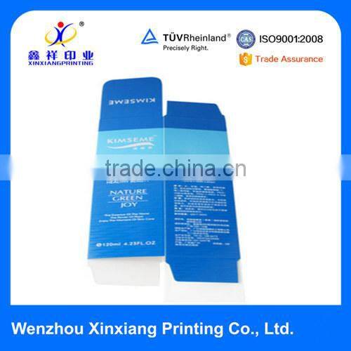 Trendy beautiful cosmetic cardboard paper tube packing