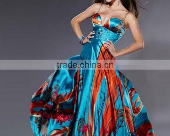 Factory direct sales floral printed silk stretch satin fabric for wowenfor Dress,underwear,nightgown,garment, etc