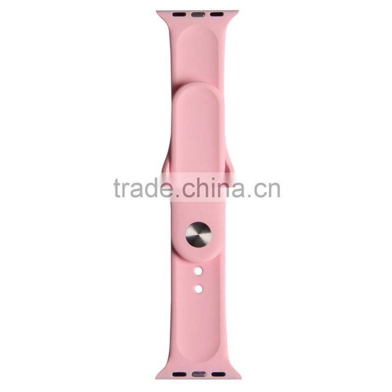 Soft Silicone Replacement Sport Band for Apple Watch, For Apple Watch Rubber Wrist Watch Strap