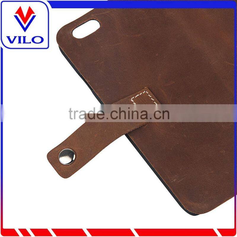 2016 flip cover wallet case for Iphone 6s with card slots, leather wallet case, mobile phone wallet case