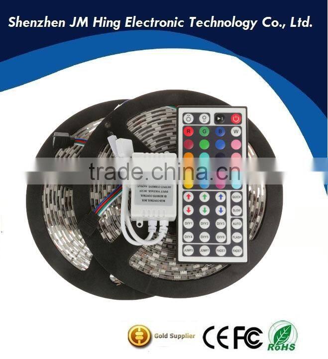 5m rgb 5050 led flexible strip light+44key controller