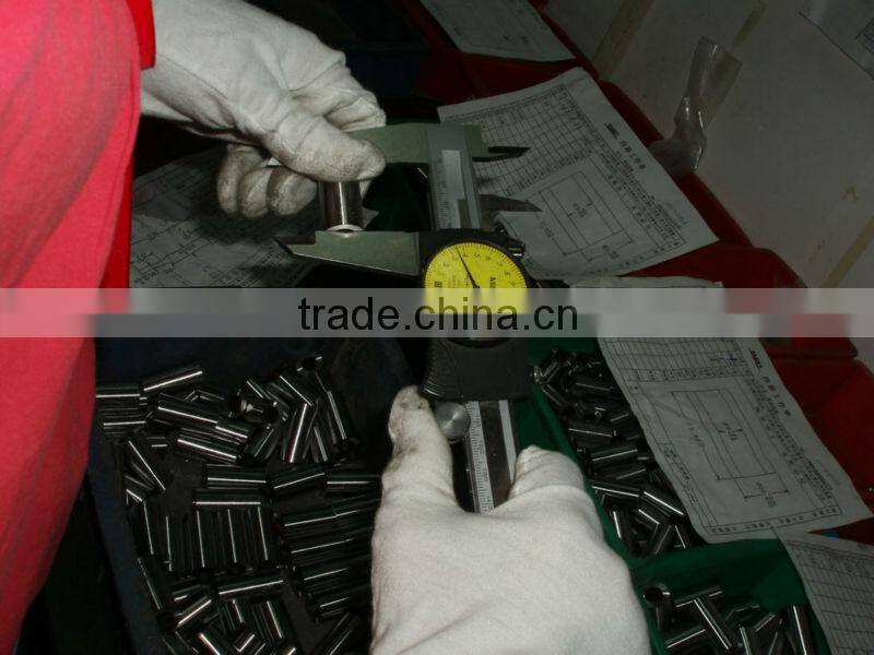 precision mold parts for brass guide bushings