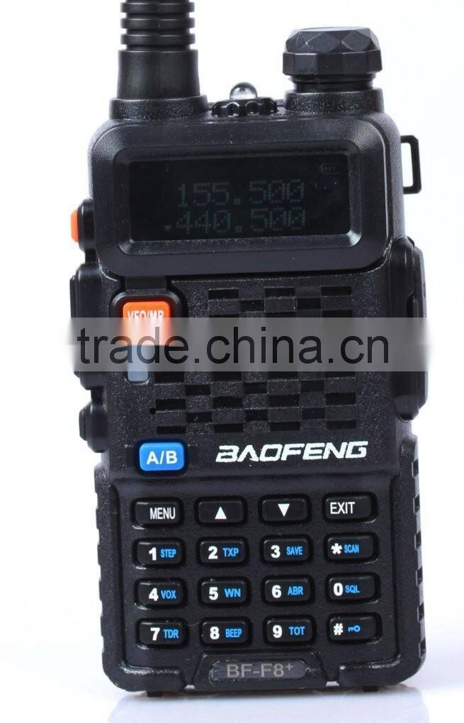 BaoFeng walkie talkie BF-F8+ Dual-Band 136-174/400-520 MHz FM Ham Two-Way Radio Transceiver