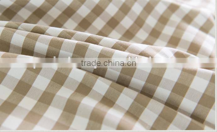 Eco-friendly printed mini check in different colors cotton table cloth ,Printed Table Cloth