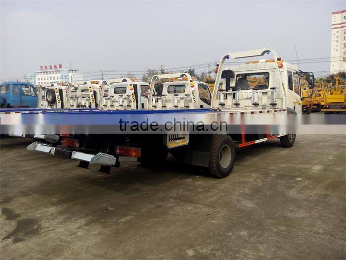 NEW PRODUCT medium sized vehicle HOWO flatbed tow truck