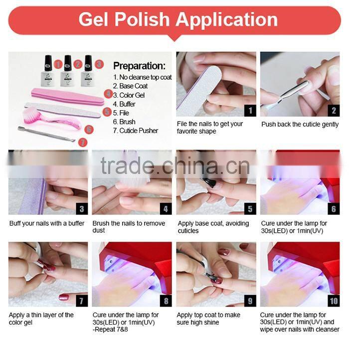 High End Product Various Packaging Gel Polish Gel Nail Lacquer
