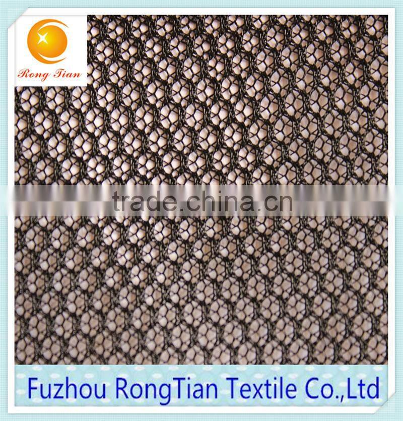 New flower style product black polyester tricot net fabric for decoration