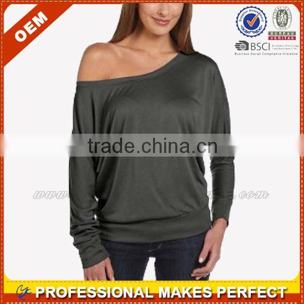 Round Neck Fashion Batwing Sweater