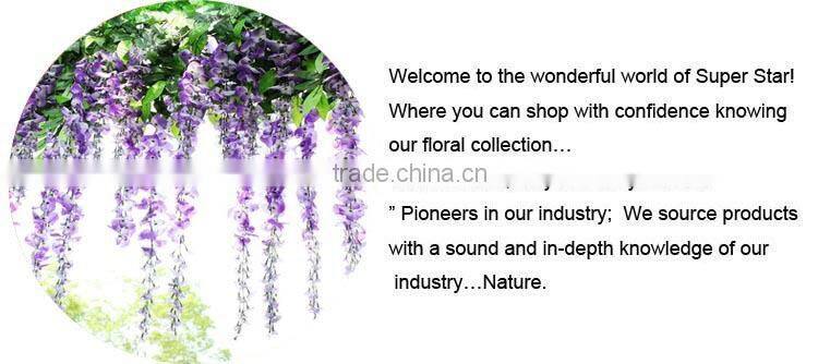 Chinese wholesale real looking artificial wisteria plant