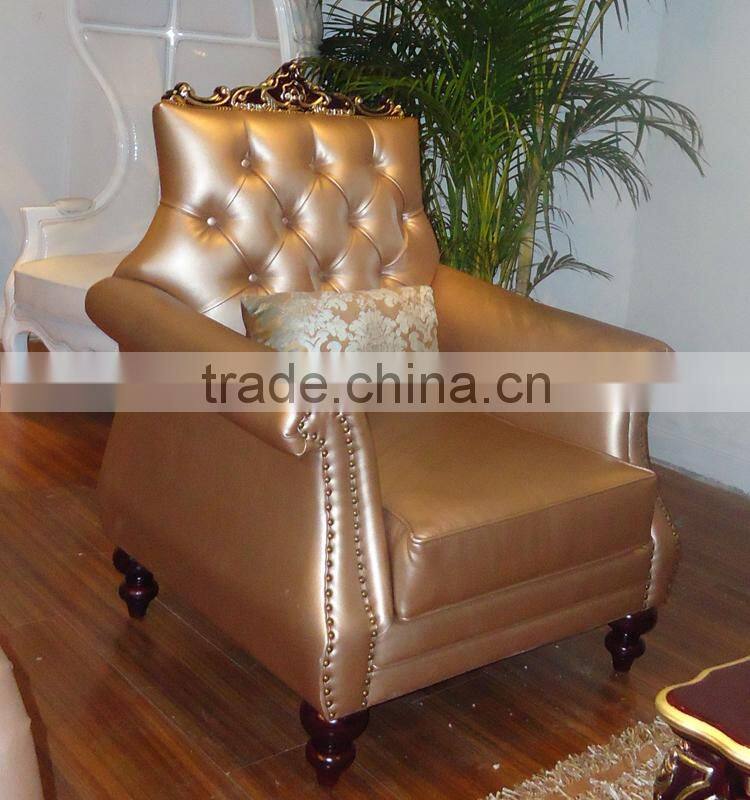 high quality 554# antique classic leather sofa