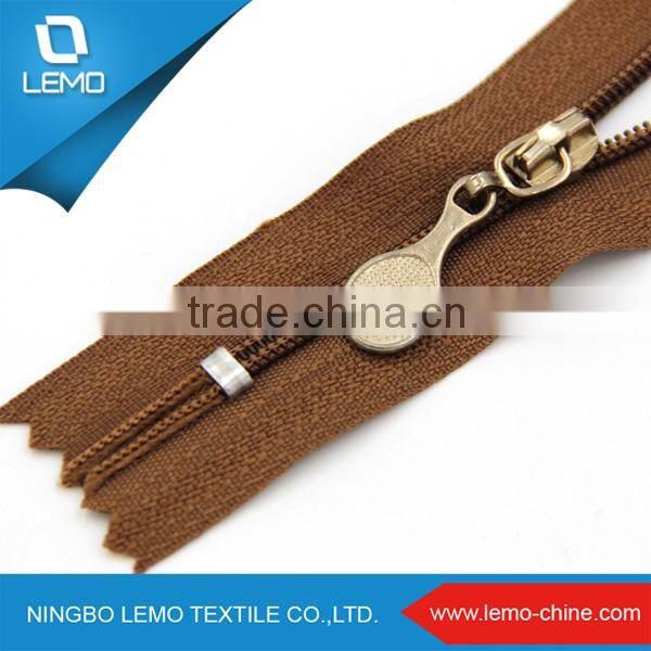 Best Quality 3# Apparel Zipper, Backpack Nylon Zippers