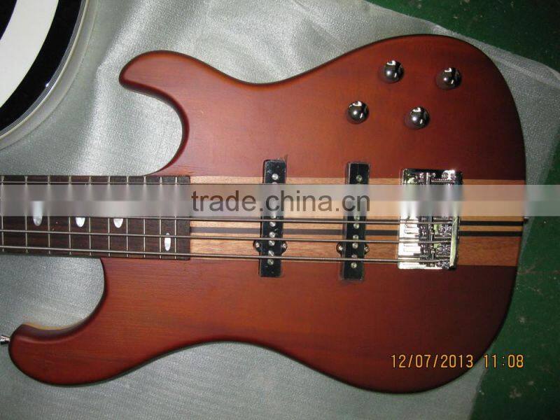 neck-through 5 string bass guitar electric custom design OME design