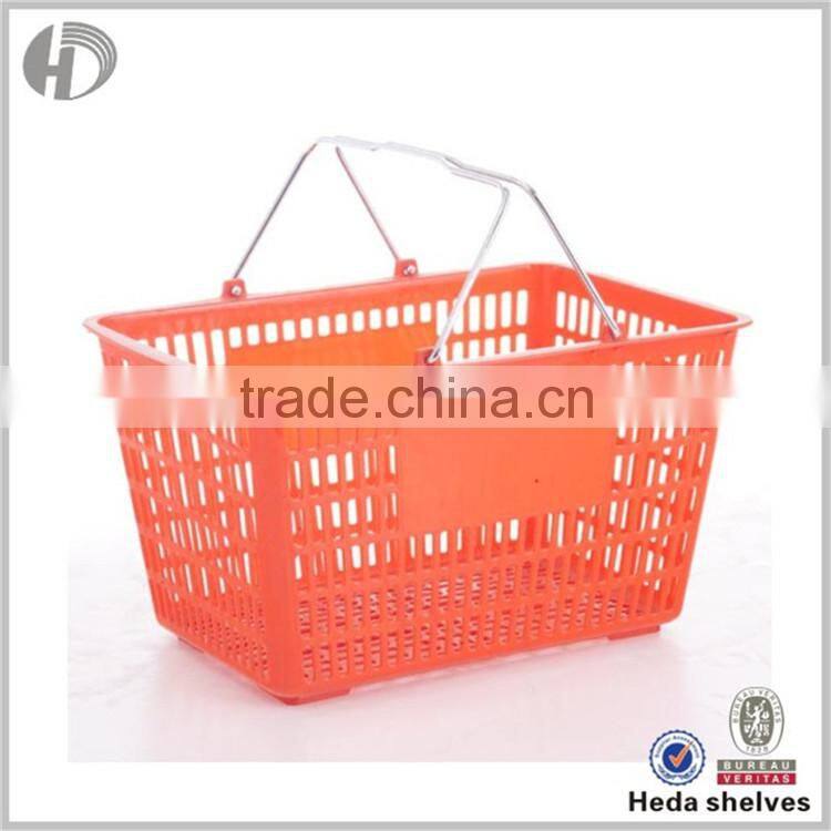 Guaranteed Quality Supermarket Flexible Plastic Handheld Shopping Baskets