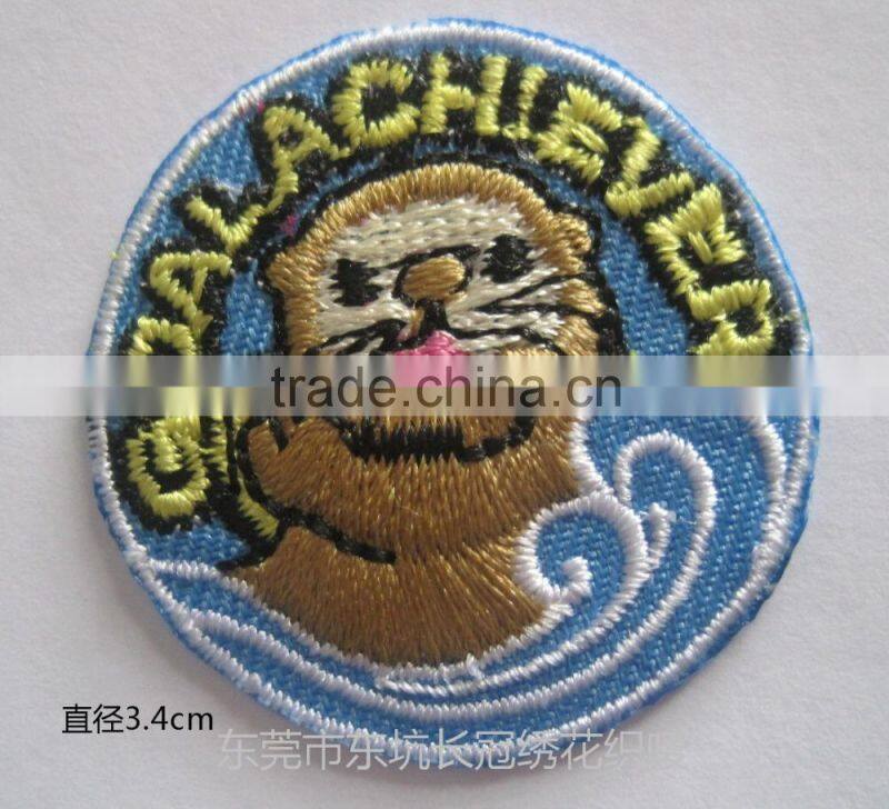 The digital felt embroidery patch tags