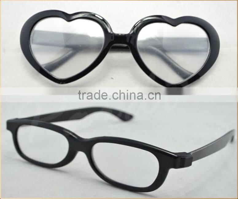 Party fireworks diffraction glasses plastic diffraction glasses