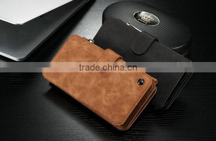 2016 Popular Design Leather Wallet Phone Cover For Iphone 6/6s