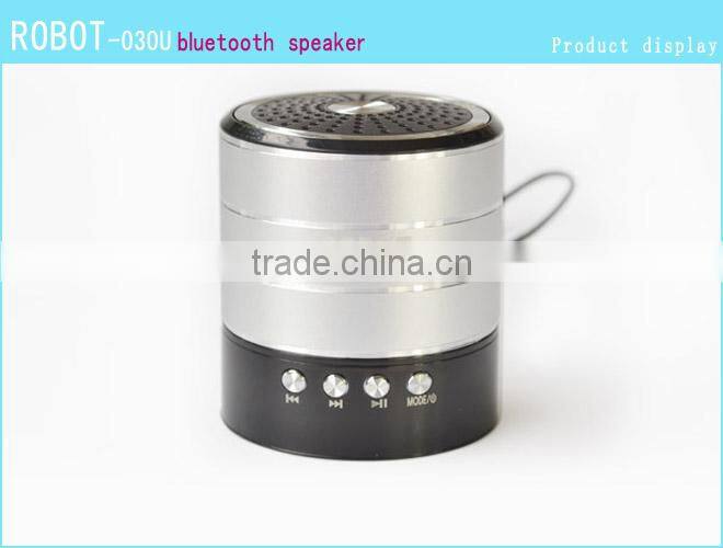 Robot-030u Portable bluetooth speaker,with USB dicsks,fm radio,mini TF card Speaker