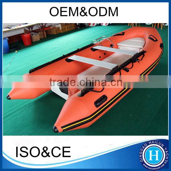 Fiberglass boats fishing boats rib 330 with outboard engine