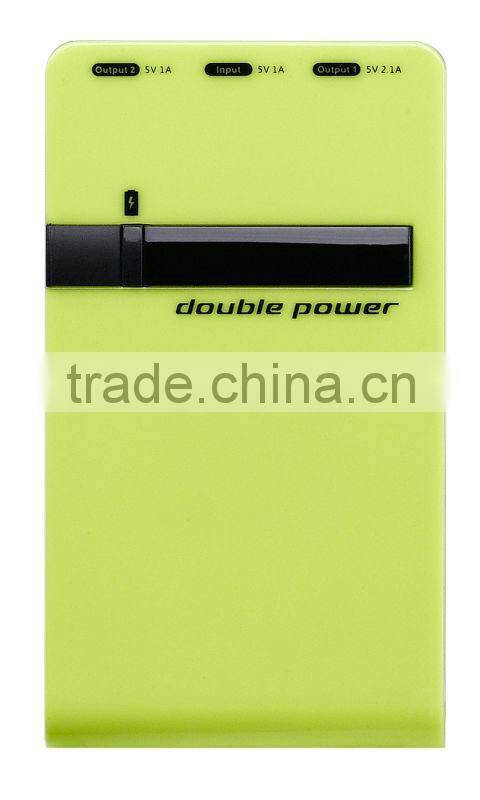 Portable 5000mAh mobile power bank charger in power banks for mobile phone 850/1