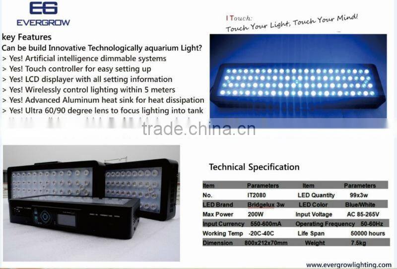 China made high quality LED aquarium light IT series 36 inch