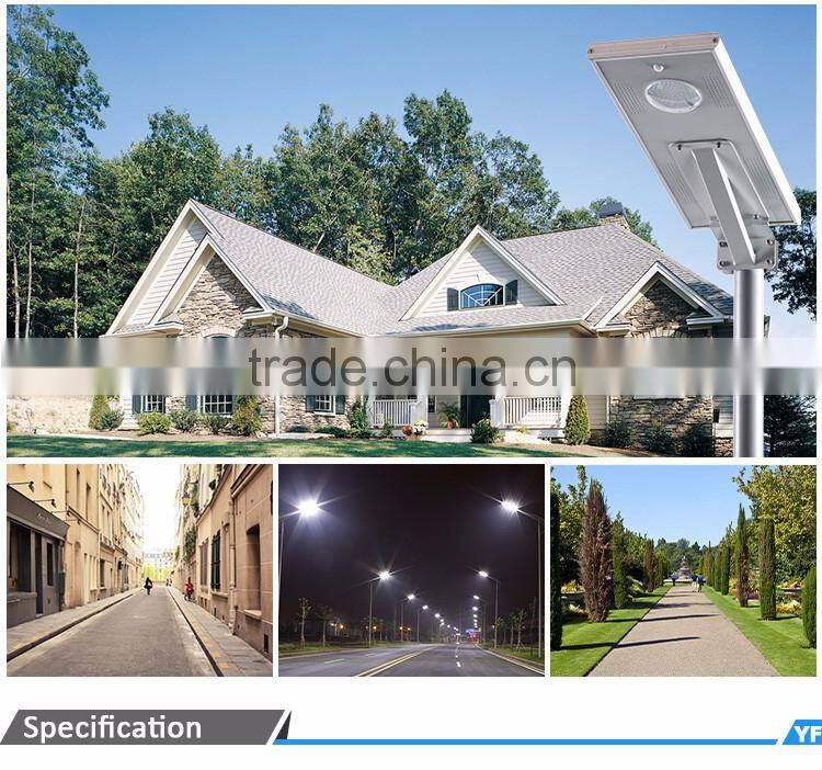 All in one high brightness 12v solar 15w led street light