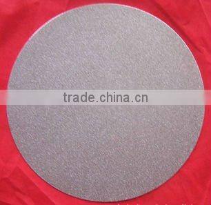 Electroplated diamond abrasive discs for crystal glass
