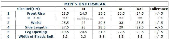 Health care odor free anti-bacteria seamless men's boxers