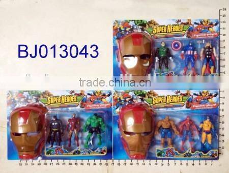 Cartoon figure superman justice figure doll the avenger toys