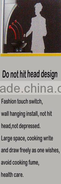 2015 new style Stainless steel kitchen hood / range hood / smoke exhaust ventilator