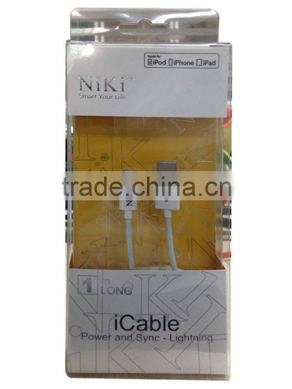 For Lightning To USB Cable with MFi Approved Sync Charge 2.4amp