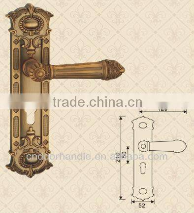 Door lock with computer keys