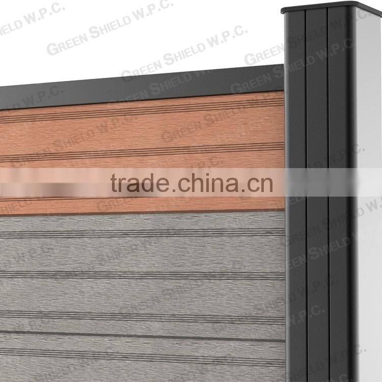 WPC Fence/Wood Plastic Fence/Enclosure Wall 1.8m/2.0m