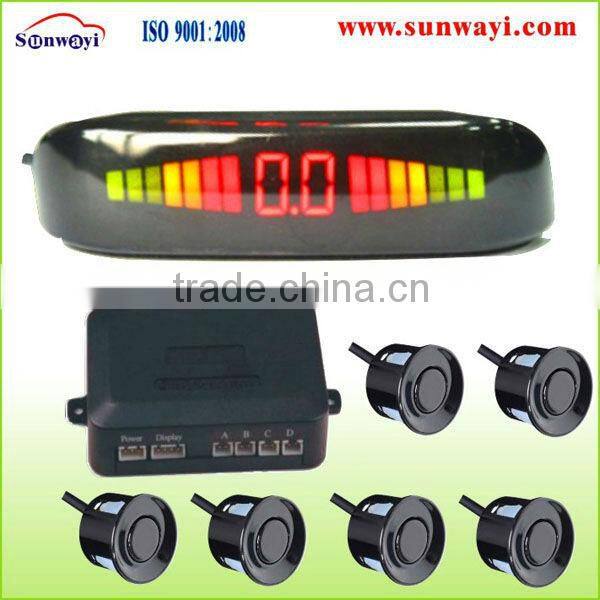 2013 hot sales LED series car 6sensors reversing&parking assistant
