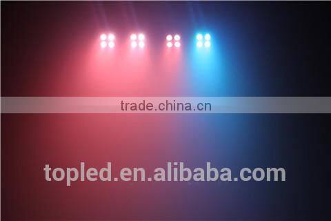 Professional Stage Light RGBW 4in1 DMX512 Disco Light with T-Bar/Carrying Bag/Stand/Footswitch