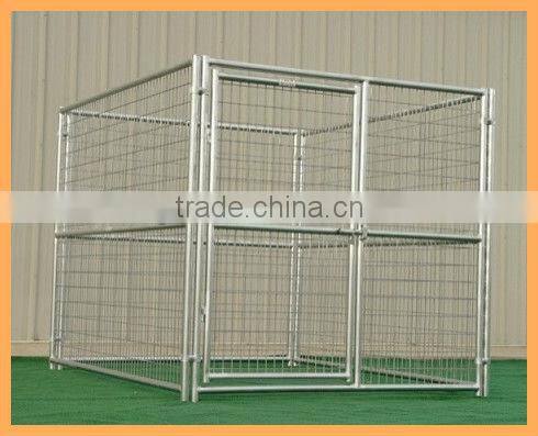 Welded Wire Dog Kennels Galvanized Round Pipe