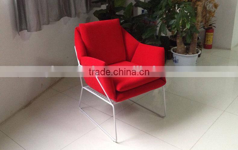 Creative recreational cane makes glass revolving chair half chair furniture cafe chair meetings.