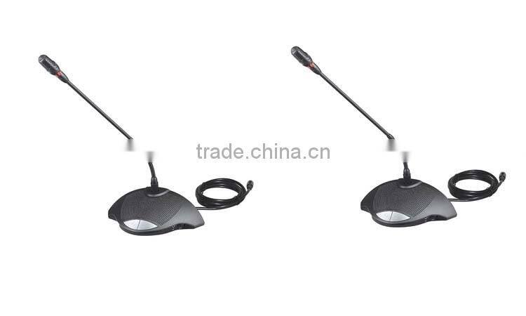 CMS-V108 Conference System pro 8 Channel VHF desktop goose neck omnidirectional Wireless Microphone