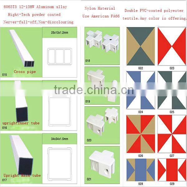 Aluminum frame pavilion tent with windows for outdoor party