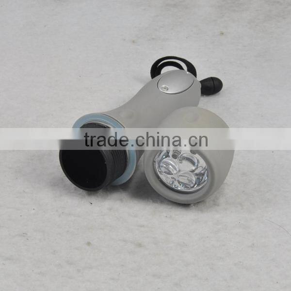 3 LED Rubber Flashlight