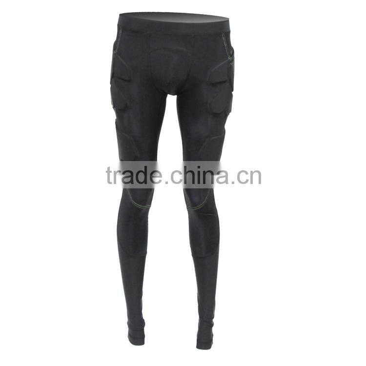 light weight moisure wicking padded pants, custom lycra compression padded pants,women's Pro Combat Compression pants
