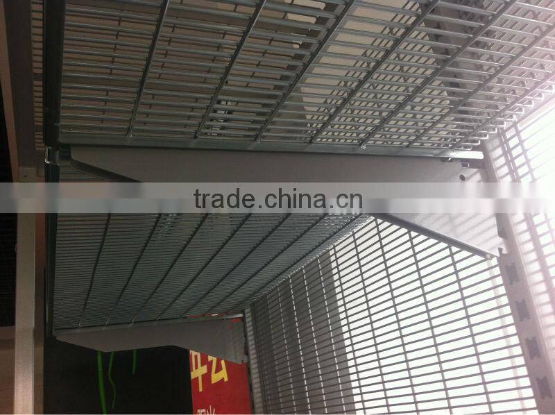 Latest Fashion Australia-style supermarket Steel Wire Shelving, Steel Mesh Gondola Shelving