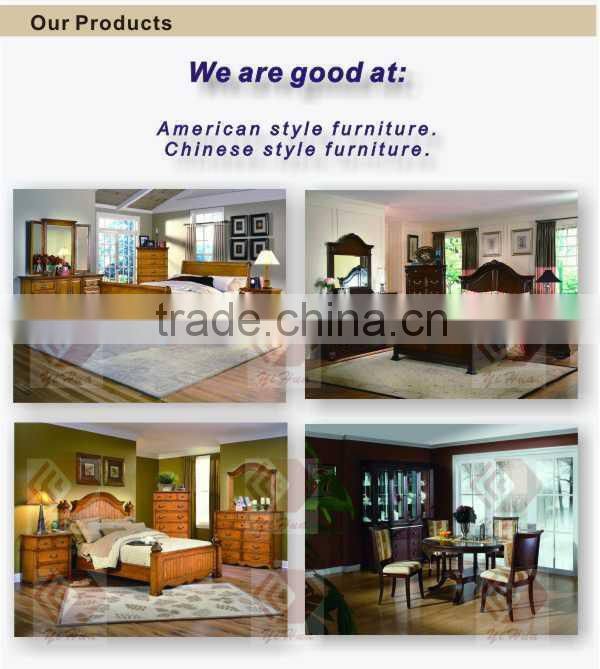 Yihua Hailey Antique Ash Wood Furniture Bed Set