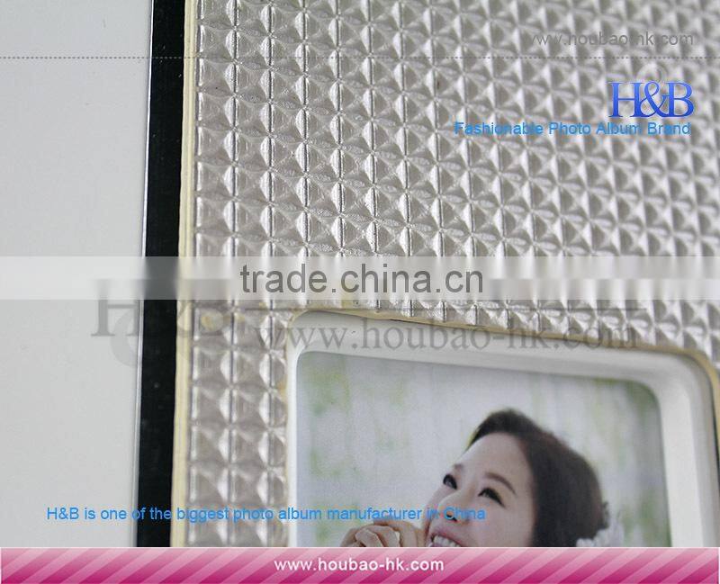 Beautiful look photo album with suitcase diamound photo album