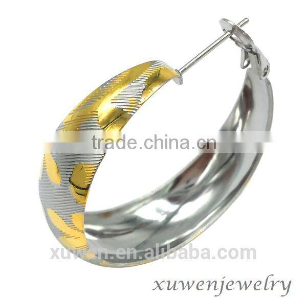 mirror finish women stainless steel 2016 earrings