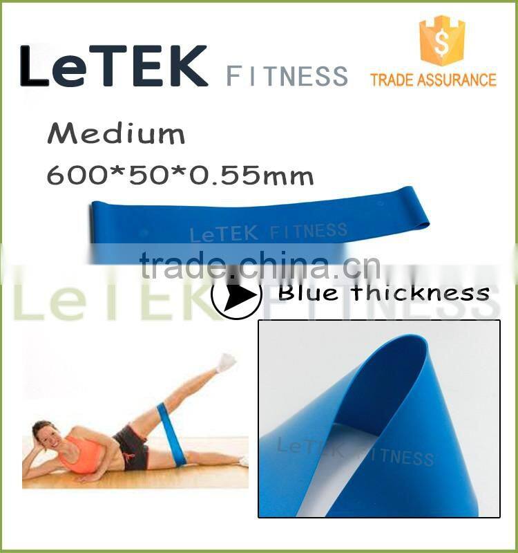 Best Resistance Bands - 4 Loop Fitness Bands Set - Exercise Resistance Loop Bands - Exercise Bands For Legs And Arms - Physical