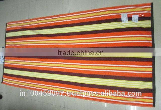 Cotton terry towel