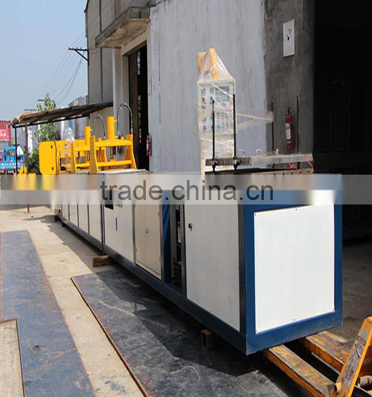12T Pultrusion Machine for making GRP profiles, bars and tubes, clamping from up to down